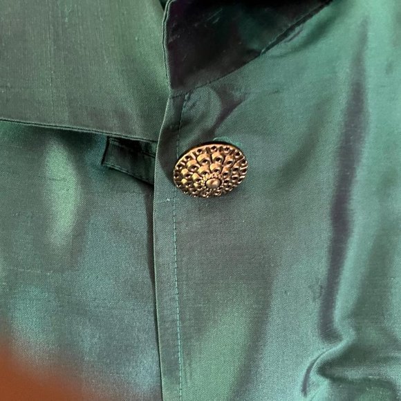 iridescent green/blue blouse - Picture 4 of 4